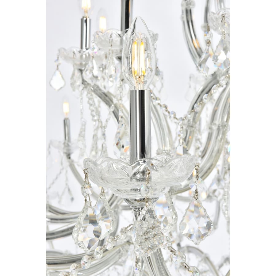 Elegant Lighting Maria Theresa 84 Light 96" Wide Crystal Chandelier with Clear Royal Cut Crystals
