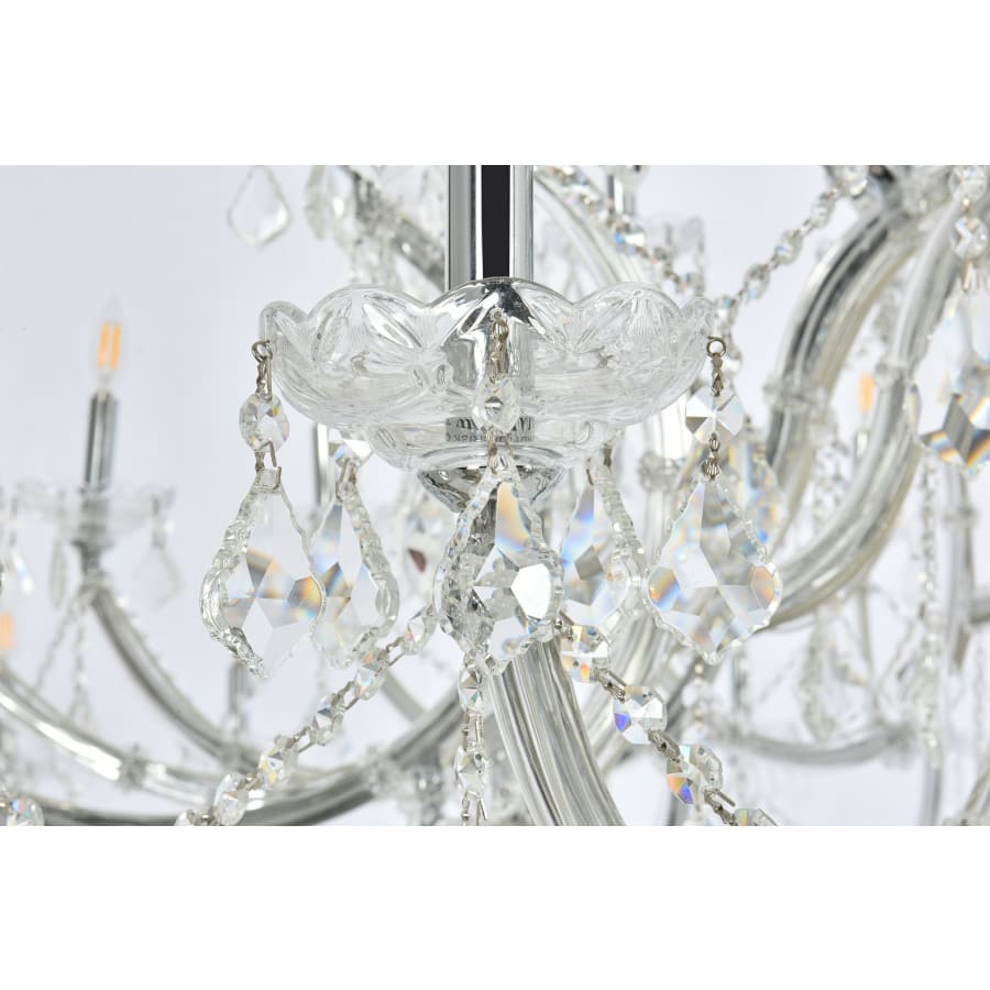 Elegant Lighting Maria Theresa 84 Light 96" Wide Crystal Chandelier with Clear Royal Cut Crystals