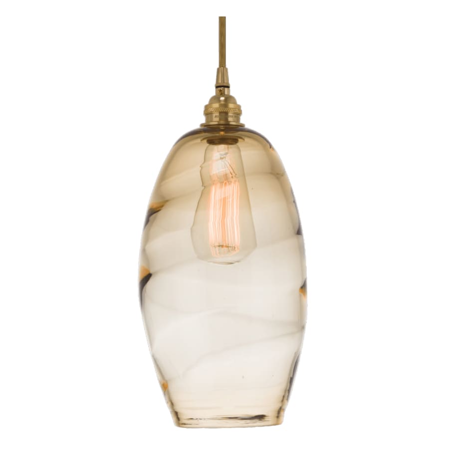 Hammerton Studio Ellisse 28" Wide Artisan Crafted 8 Light Optic Glass Pendant