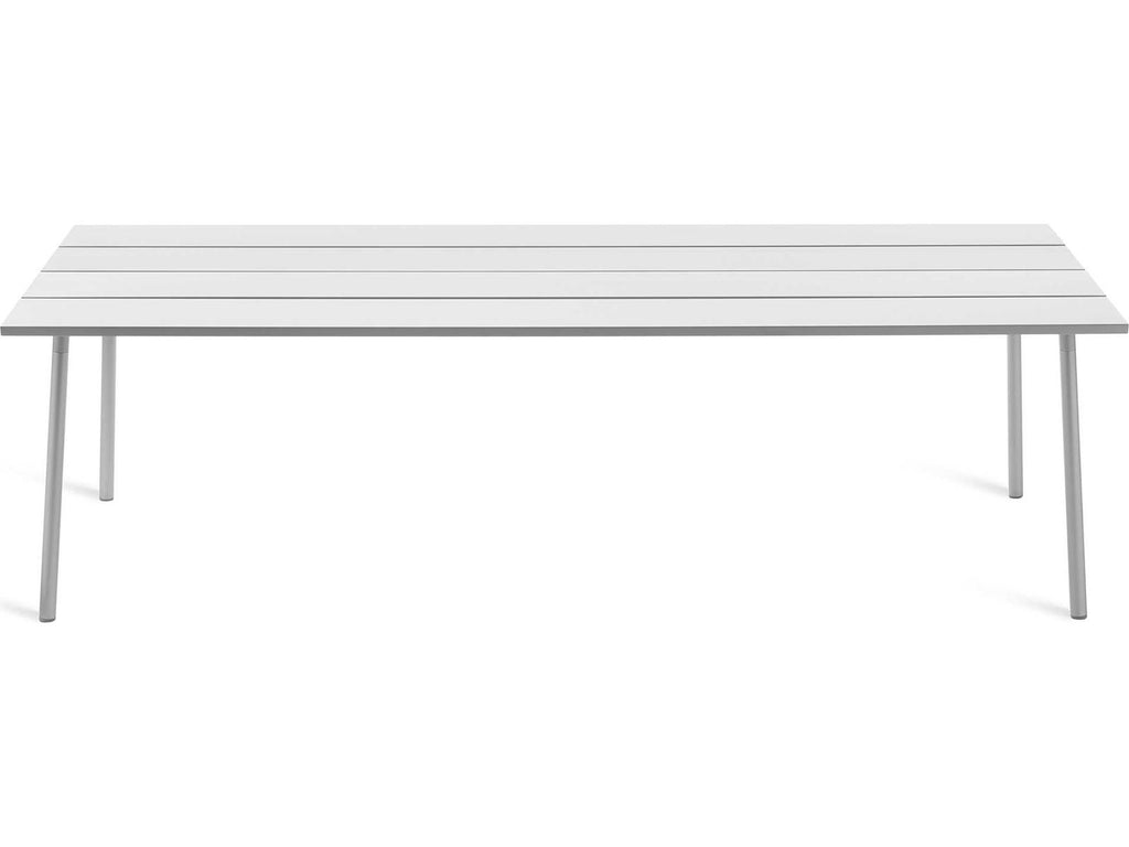 Run By Sam Hecht And Kim Colin 96-Inch Rectangular Anodized Aluminum Dining Table