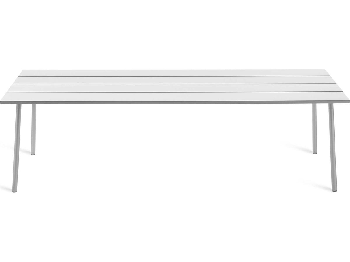 Run By Sam Hecht And Kim Colin 96-Inch Rectangular Anodized Aluminum Dining Table
