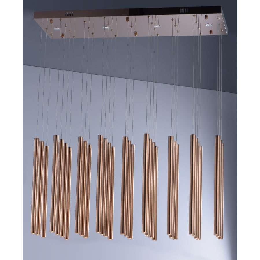 ET2 Flute 35 Light 36" Wide LED Multi Light Pendant