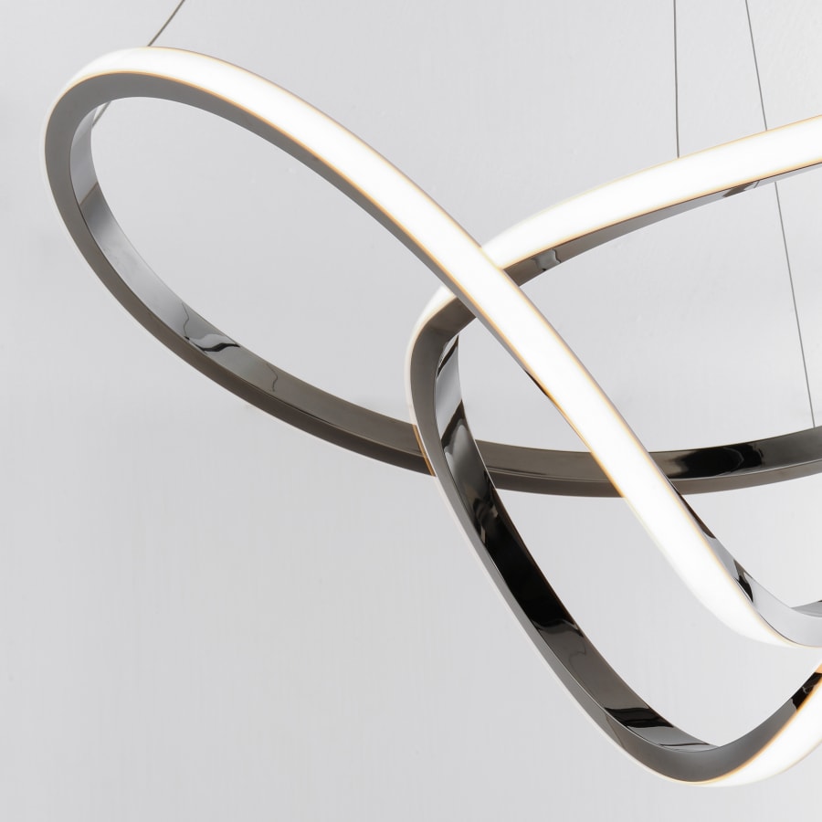 ET2 Perpetual 32" Wide LED Abstract Chandelier