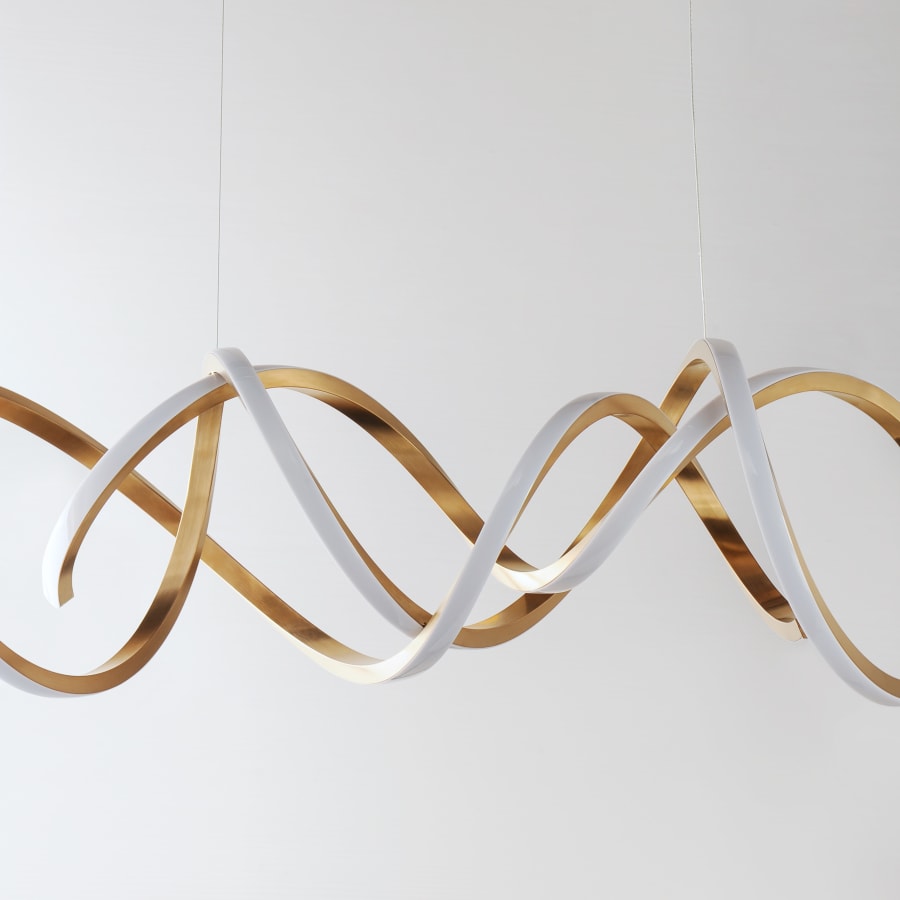 ET2 Signature 41" Wide LED Abstract Chandelier