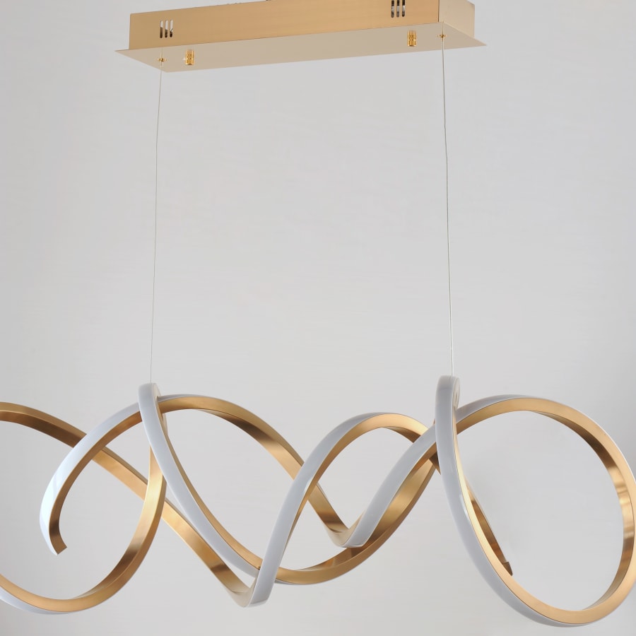 ET2 Signature 41" Wide LED Abstract Chandelier