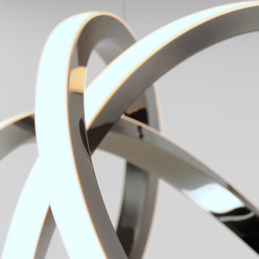 ET2 Signature 41" Wide LED Abstract Chandelier
