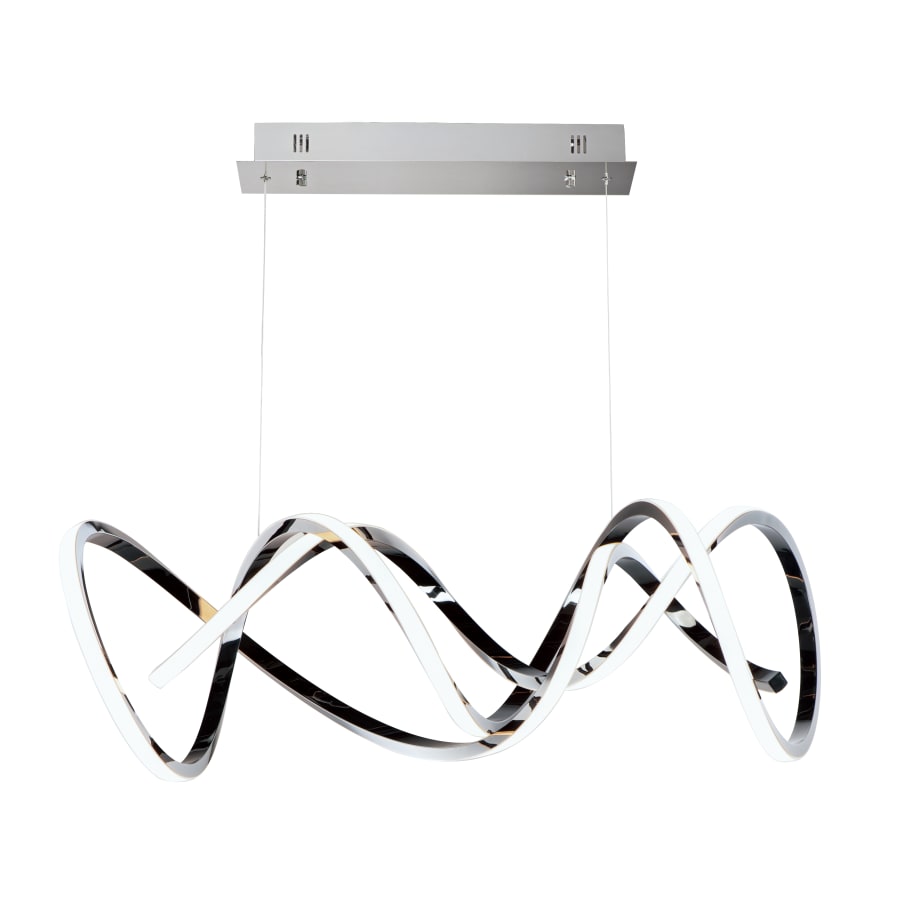 ET2 Signature 41" Wide LED Abstract Chandelier