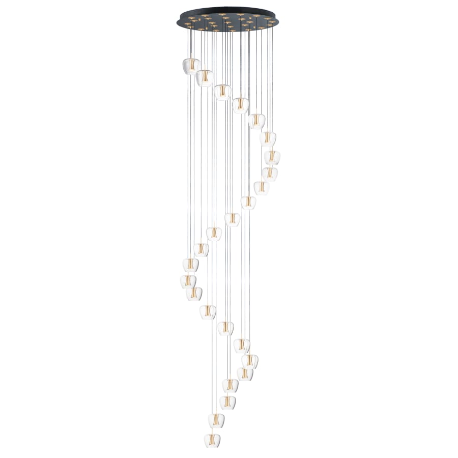 ET2 Newton 25 Light 28" Wide LED Multi Light Pendant