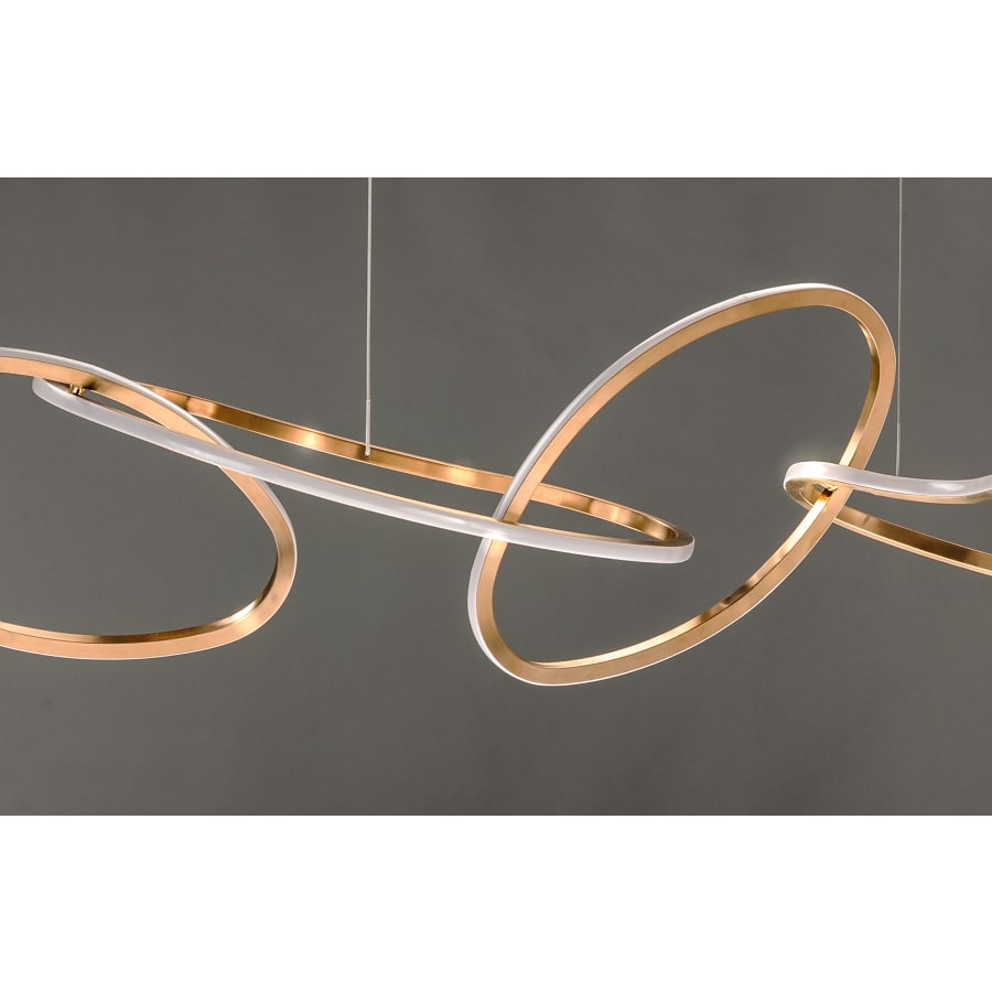 ET2 Unity 55" Wide LED Abstract Chandelier