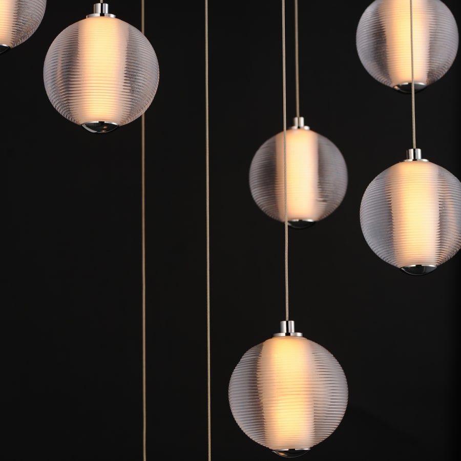ET2 Rhythm 22" Wide LED Multi Light Pendant