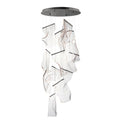 ET2 Rinkle 28" Wide LED Multi Light Abstract Pendant