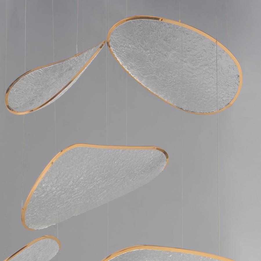 ET2 Moonscapes 47" Wide LED Multi Light Pendant