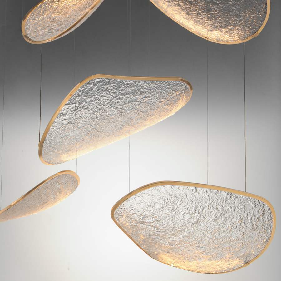 ET2 Moonscapes 47" Wide LED Multi Light Pendant