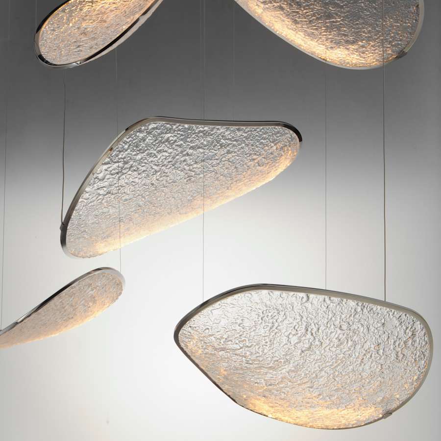 ET2 Moonscapes 47" Wide LED Multi Light Pendant