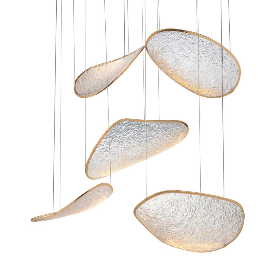 ET2 Moonscapes 47" Wide LED Multi Light Pendant