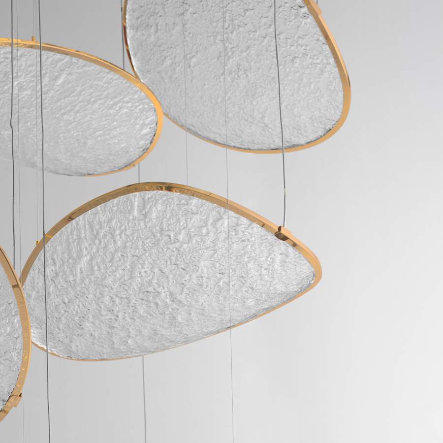 ET2 Moonscapes 48" Wide LED Multi Light Pendant