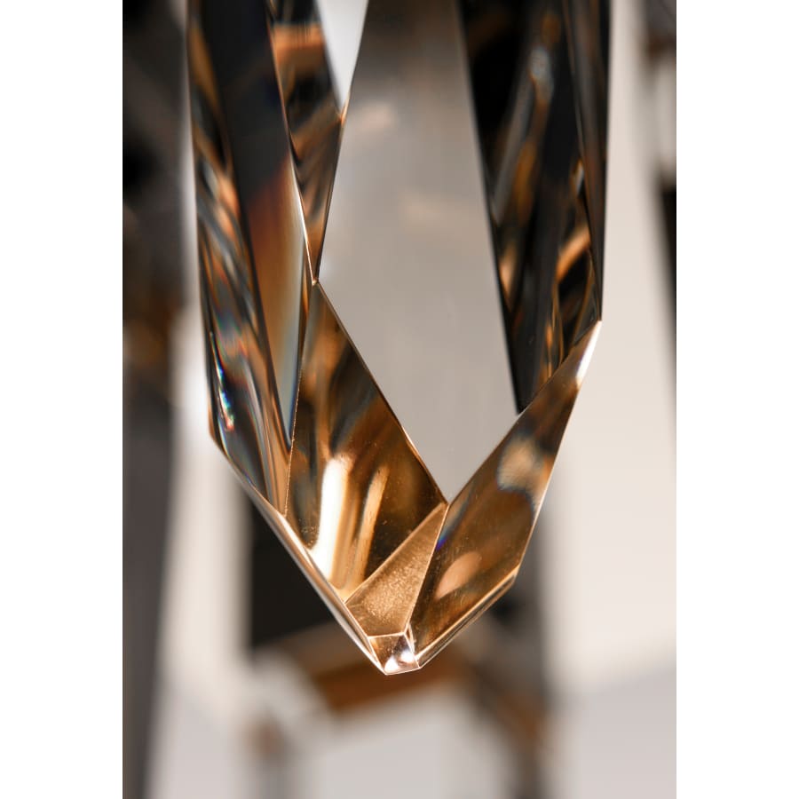 ET2 Quartz 9 Light 16" Wide LED Multi Light Pendant