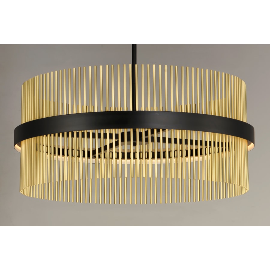 ET2 Chimes 34" Wide LED Drum Chandelier