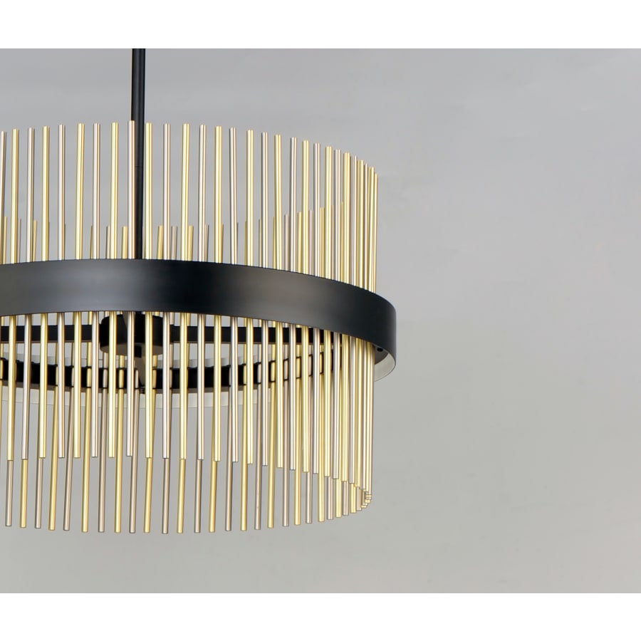 ET2 Chimes 34" Wide LED Drum Chandelier