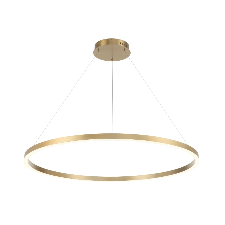 Eurofase Lighting Spunto 47" Wide 3000K LED Ring Chandelier