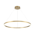 Eurofase Lighting Spunto 47" Wide 3000K LED Ring Chandelier