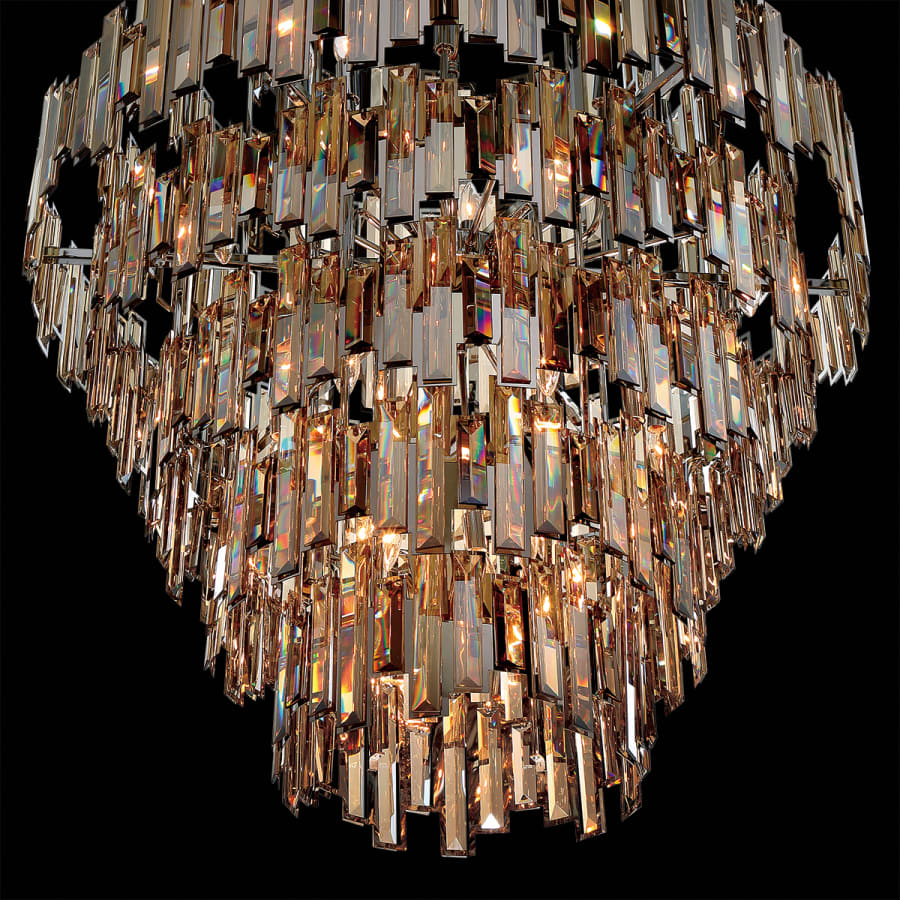 Eurofase Lighting Vienna 28 Light 40" Wide Crystal Chandelier
