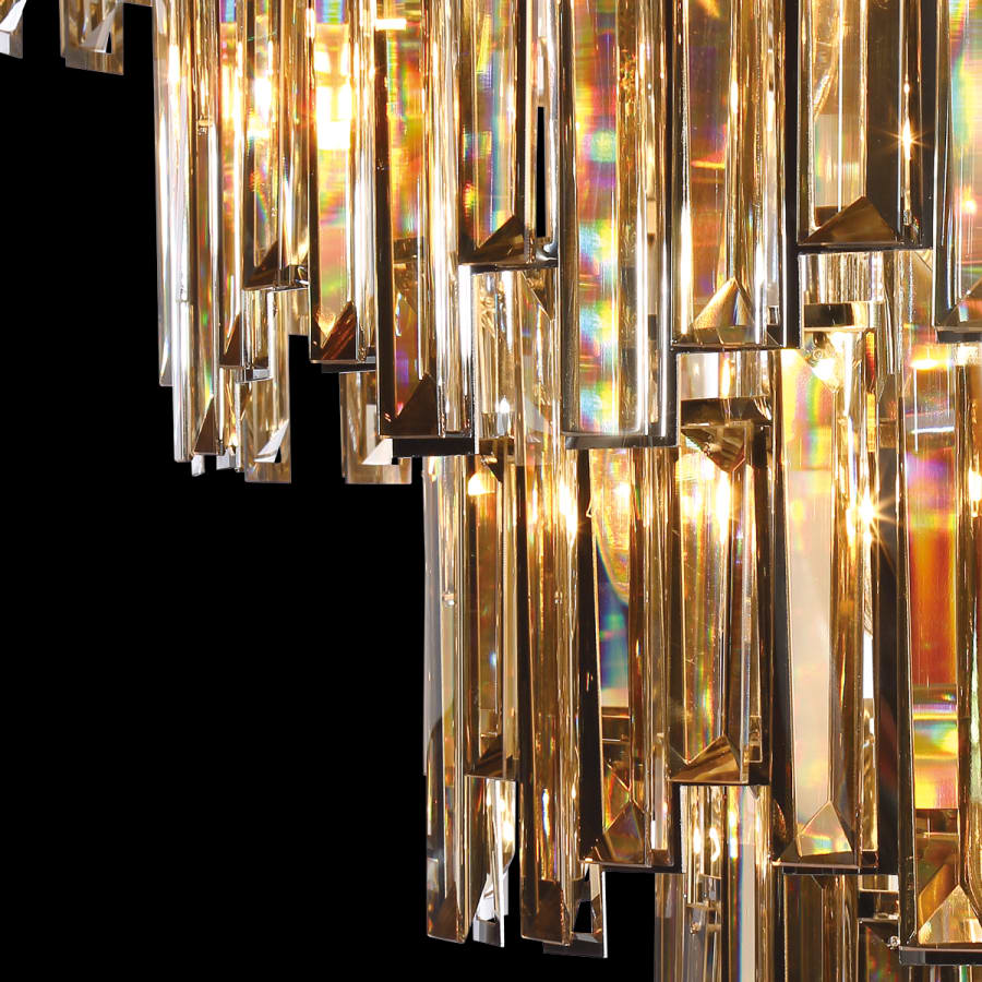 Eurofase Lighting Vienna 28 Light 40" Wide Crystal Chandelier