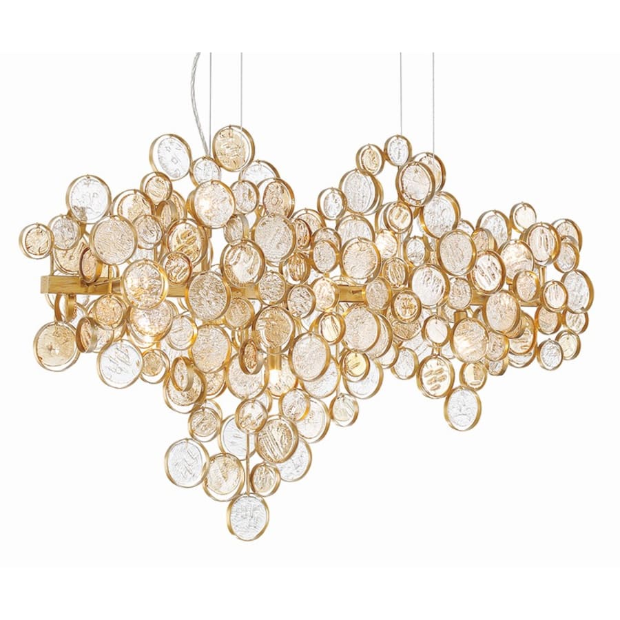 Eurofase Lighting Trento 12 Light 40" Wide Linear Chandelier