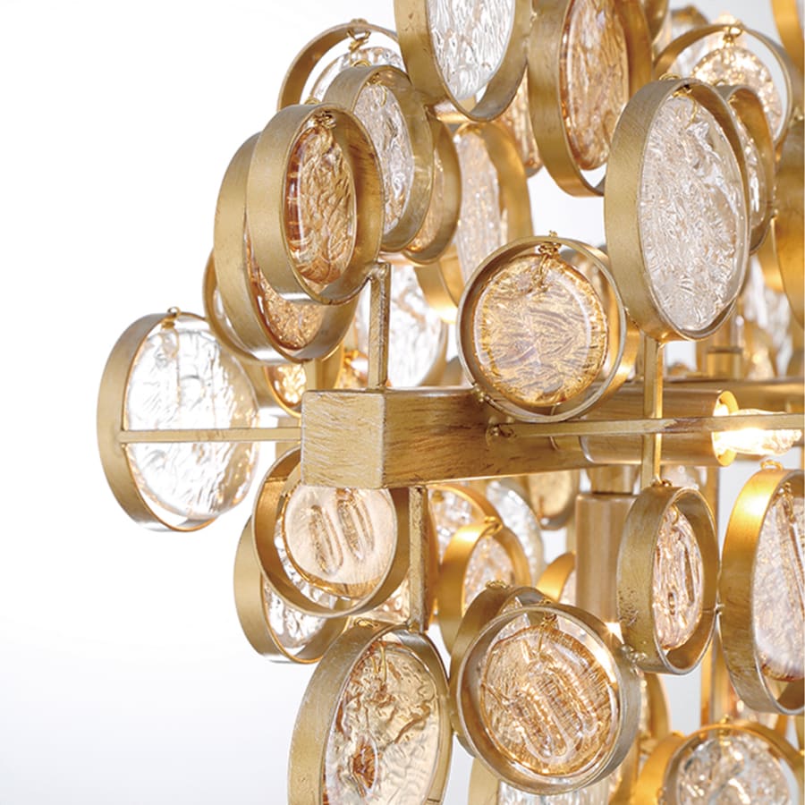 Eurofase Lighting Trento 12 Light 40" Wide Linear Chandelier