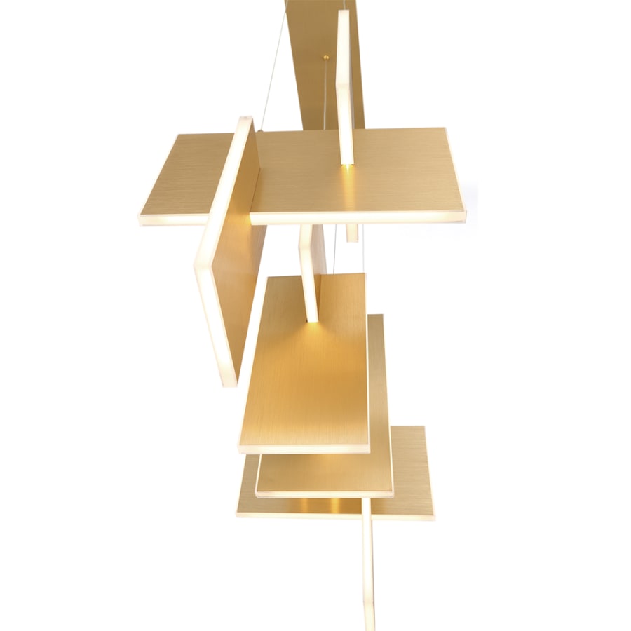 Eurofase Lighting Coburg 9 Light 33" Wide LED Chandelier