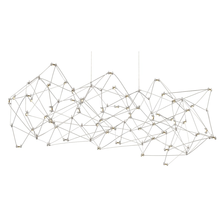 Eurofase Lighting Leonardelli 48" Wide LED Abstract Chandelier