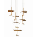 Eurofase Lighting Lagatto 6 Light 28" Wide LED Suspension Multi Light Pendant