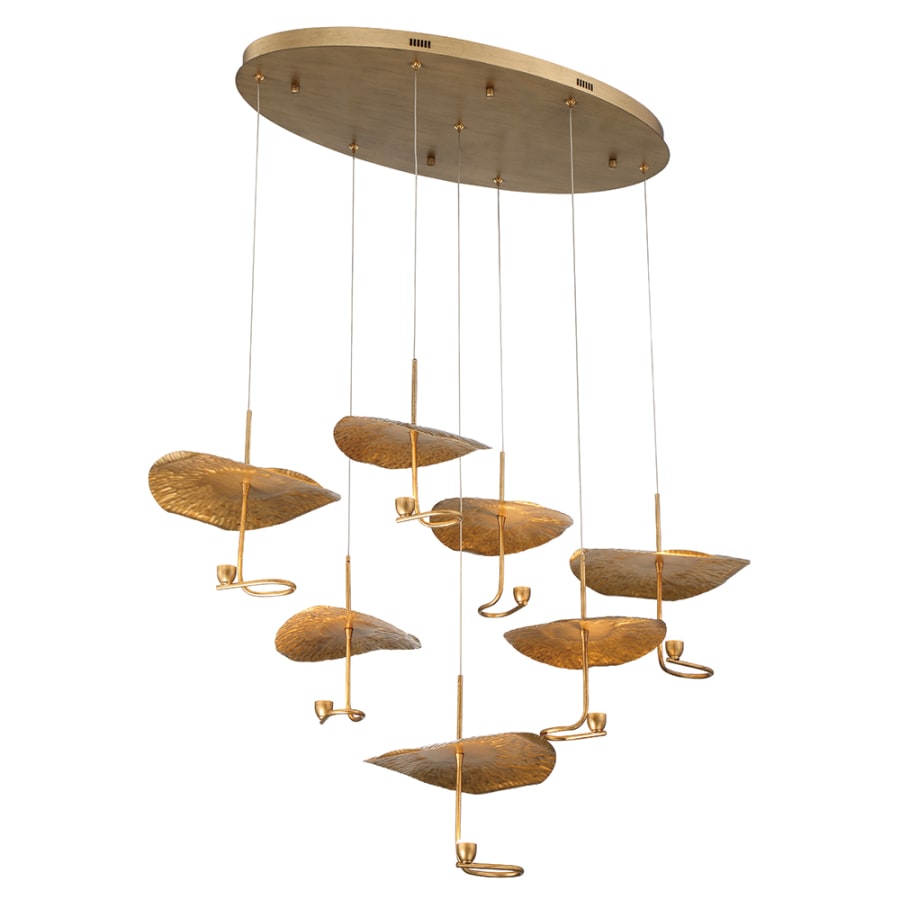 Eurofase Lighting Lagatto 9 Light 24" Wide LED Suspension Multi Light Pendant