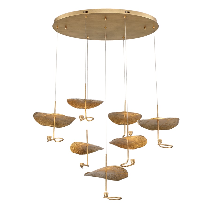 Eurofase Lighting Lagatto 9 Light 24" Wide LED Suspension Multi Light Pendant