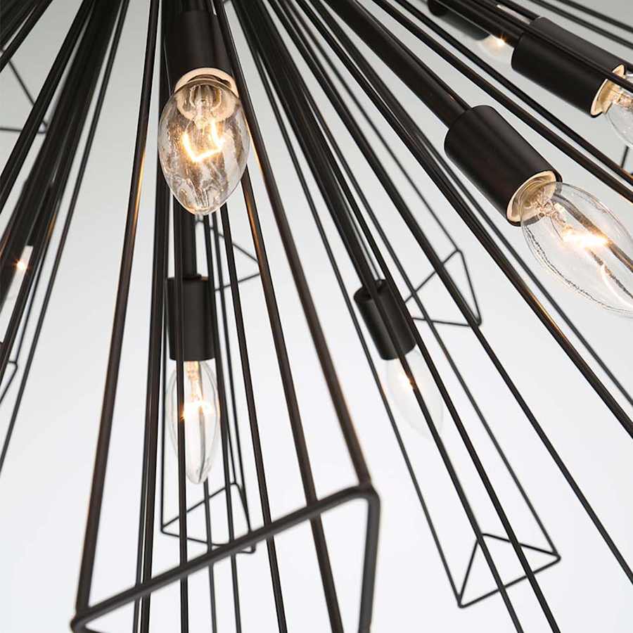 Eurofase Lighting Dendelio 29 Light 41" Wide Sputnik Chandelier