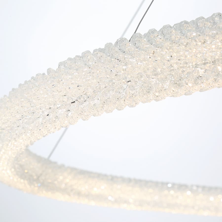 Eurofase Lighting Sassi 3 Light 60" Wide LED Ring Chandelier