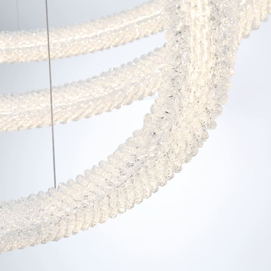 Eurofase Lighting Sassi 3 Light 60" Wide LED Ring Chandelier