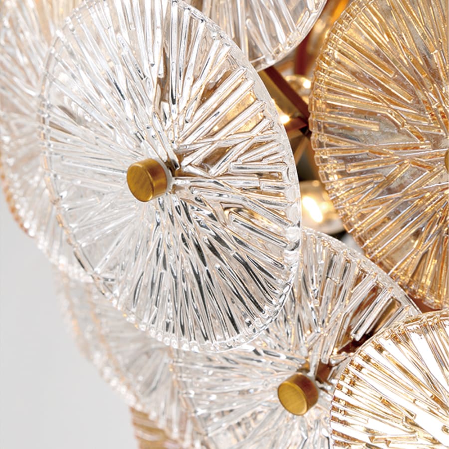 Eurofase Lighting Sue-Anne 27 Light 40" Wide Abstract Chandelier