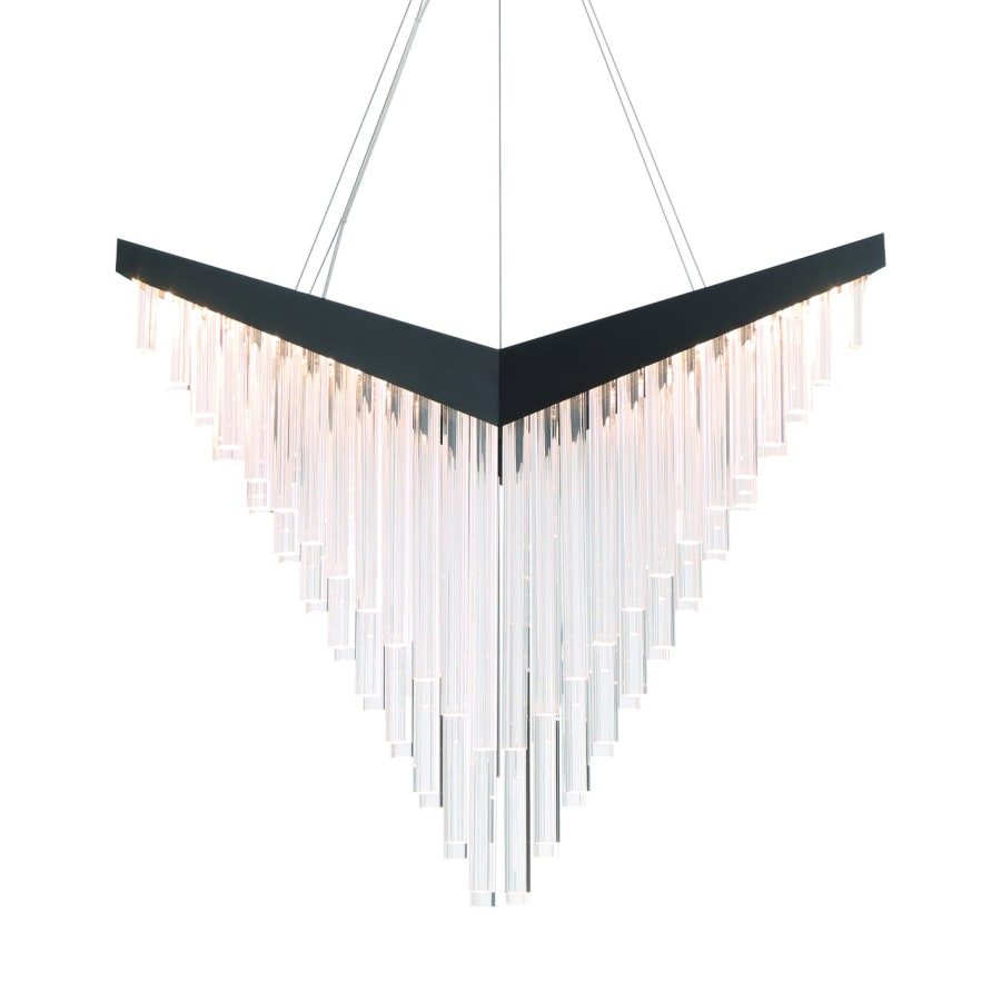 Eurofase Lighting Vivien 32" Wide LED Abstract Linear Chandelier