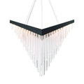 Eurofase Lighting Vivien 32" Wide LED Abstract Linear Chandelier