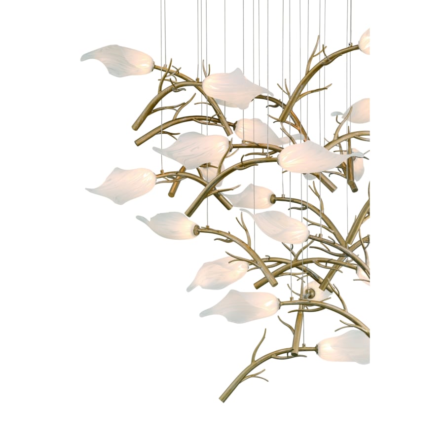 Eurofase Lighting Matera 25 Light 36" Wide LED Abstract Chandelier