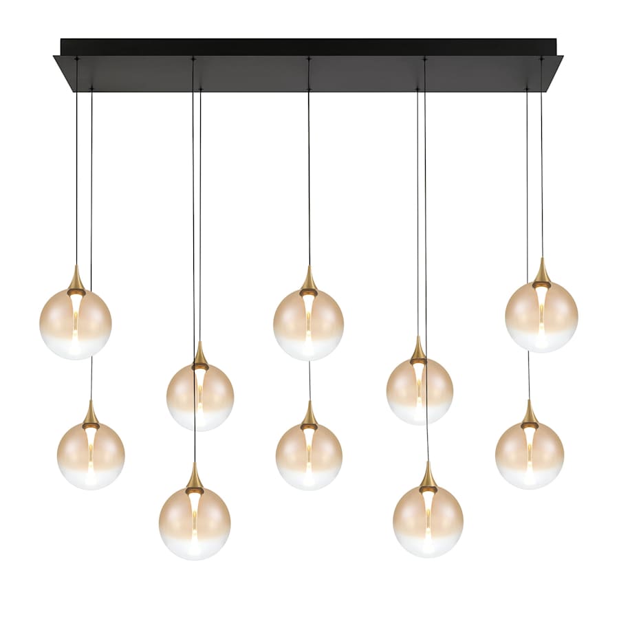 Eurofase Lighting Iissa 47" Wide Linear Chandelier