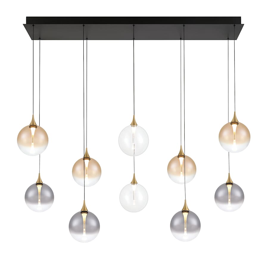 Eurofase Lighting Iissa 47" Wide Linear Chandelier