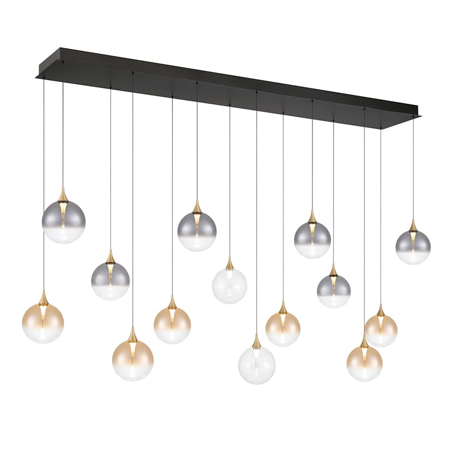 Eurofase Lighting Iissa 72" Wide Linear Chandelier