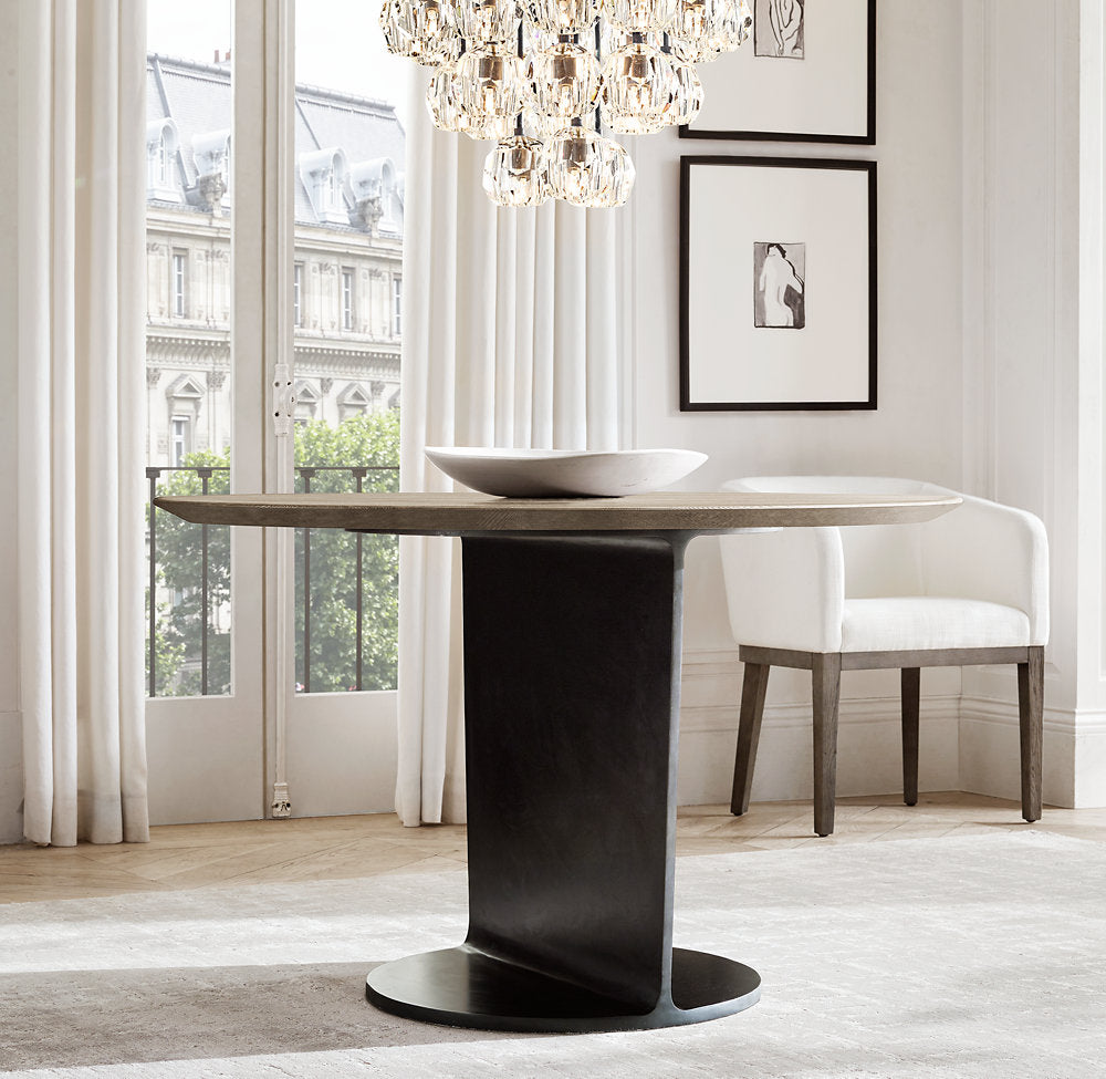 Faceted Crystal Orb Cluster Chandelier