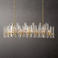 Bonnington Solid Brass Lamp Body Chandelier 54"