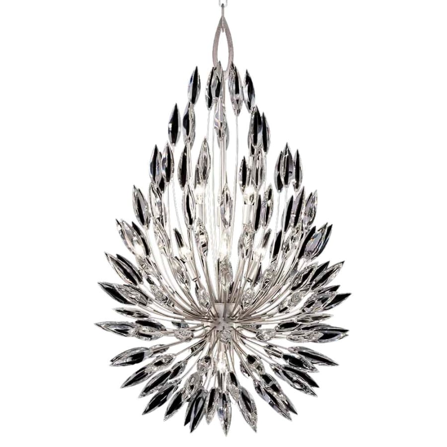 Fine Art Handcrafted Lighting Lily Buds 6 Light 24" Wide Crystal Chandelier