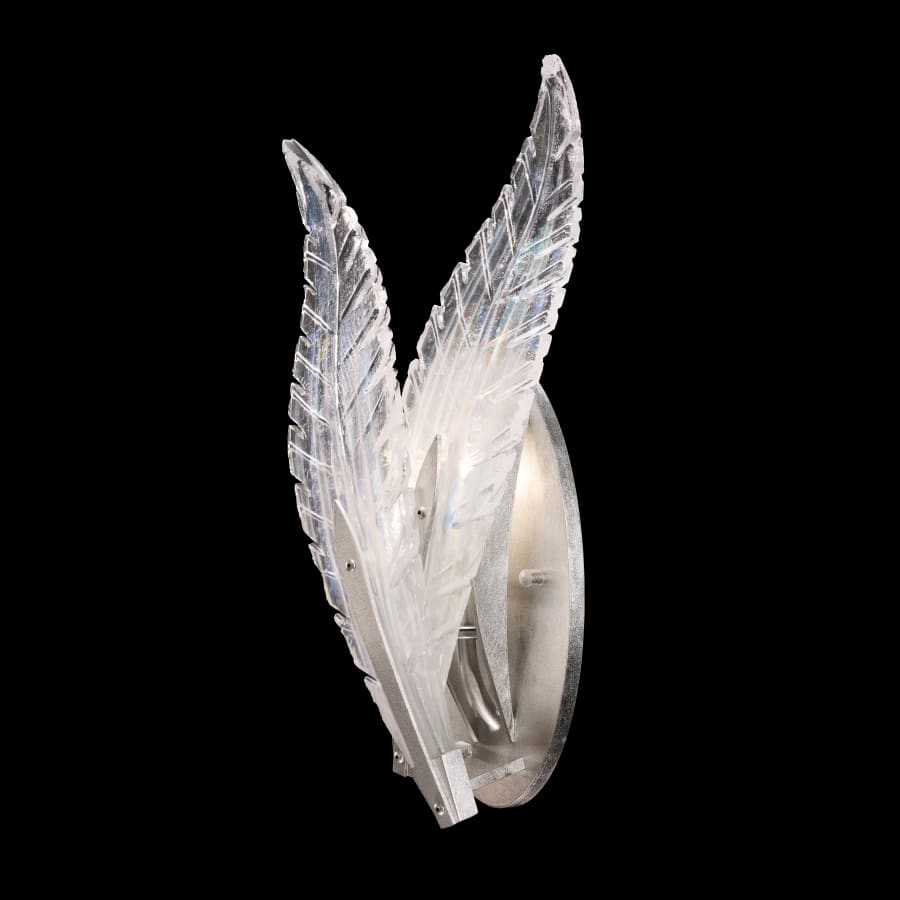 Fine Art Handcrafted Lighting Plume 16" Tall Wall Sconce