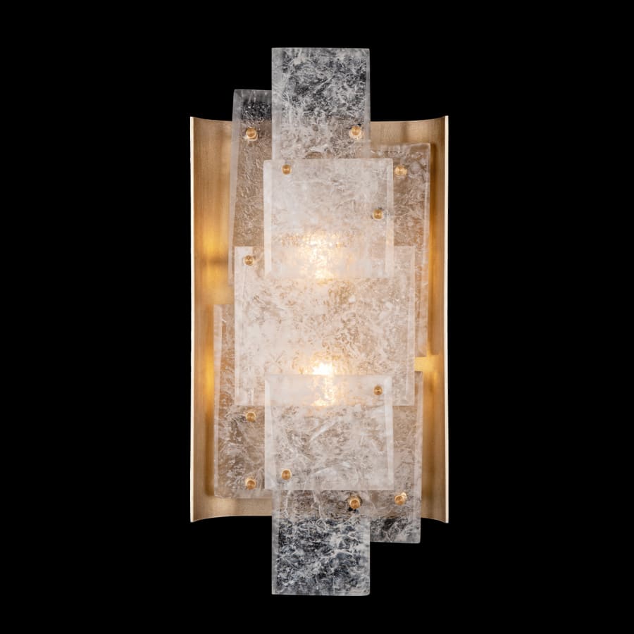 Fine Art Handcrafted Lighting Lunea 2 Light 18" Tall Wall Sconce