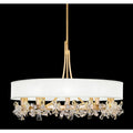 Fine Art Handcrafted Lighting Azu 10 Light 35" Wide Crystal Chandelier
